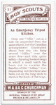 An Emergency Tripod Kitchen.