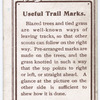 Useful Trail Marks.