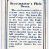 Scoutmaster's Field Dress.