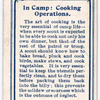 In Camp: Cooking Operations.
