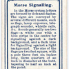 Morse Signalling.