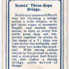 Scouts' Three-Rope Bridge.