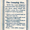 The Camping Fire.