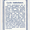 Cycle Ambulance.