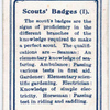 Scouts' Badges.