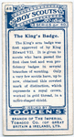 The King's Badge.