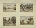 Views : Temples, Torii (a Sacred Arch), and Daibutsu (a Great Image of Buddha)