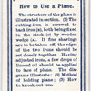 How to Use a Plane.
