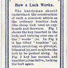 How a Lock Works.