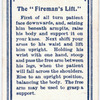 The "Fireman's Lift."