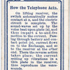 How the Telephone Acts.
