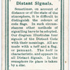 Distant Signals.