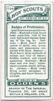 Badges of Proficiency.