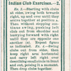 Indian Club Excercises. - 2.