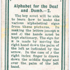 Alphabet for the Deaf and Dumb. - 2.