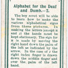 Alphabet for the Deaf and Dumb. - 2.