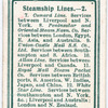Steamship Lines. - 2.