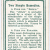 Two Simple Remedies.