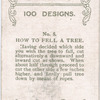 How to Fell a Tree.