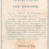 How to Clean a Kicking Pony.