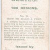 How to Make a Fire.