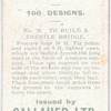 To Build a Trestle Bridge.