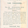 Striking the Enemy's Flag.