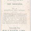 Stopping the Horse (Game).