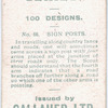 Sign Posts.