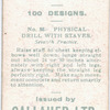 Physical Drill with Staves (Seventh practice).