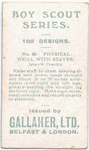 Physical Drill with Staves (Seventh practice).