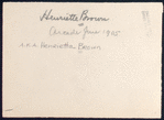 Henrietta Brown