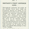 Britain's First Defence Line.