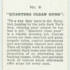 "Quarters Clean Guns".