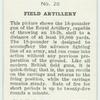 Field Artillery.