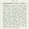 Preparing for a "Hop".