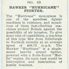 Hawker "Hurricane" Fighter.