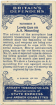 Lewis Gun on A.A. Mounting.