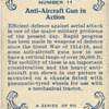 Anti-Aircraft Gun in Action.
