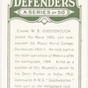 Commodore W. E. Goodenough.