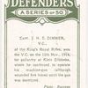 Captain J.H.S. Dimmer, V.C.