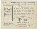 Cassiobury Park.