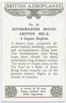 Supermarine Southampton.