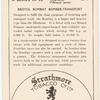Bristol Bombay Bomber Transport.