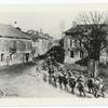 316th Reg. Infantry passing through Buzancy, Ardennes, France, Nov. 3, 1918.