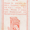 Private R. Rudd.