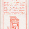Private G. Adams.