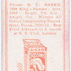 Private H.C. Harris.