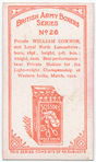 Private William Connor.