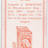 Corporal A. Sherwood.